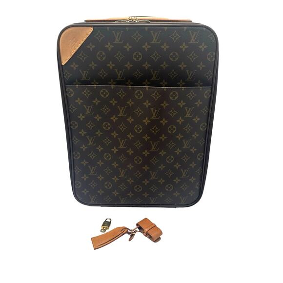 Louis Vuitton LV Monogram Pegase 45 Rolling Suitcase Full Inclusion - Picture 1 of 16